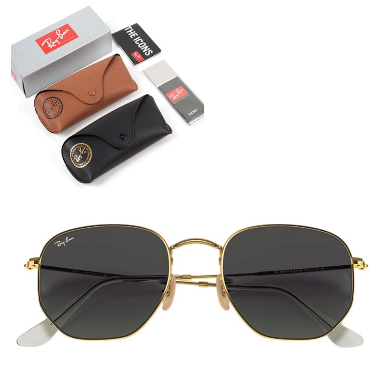 Ray-Ban RB3548N Hexagonal + Estuche de Lujo