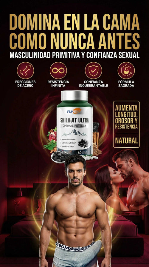 FlyNew® Shilajit Ultra en Cápsulas- Descubre el Secreto Milenario 🔥
