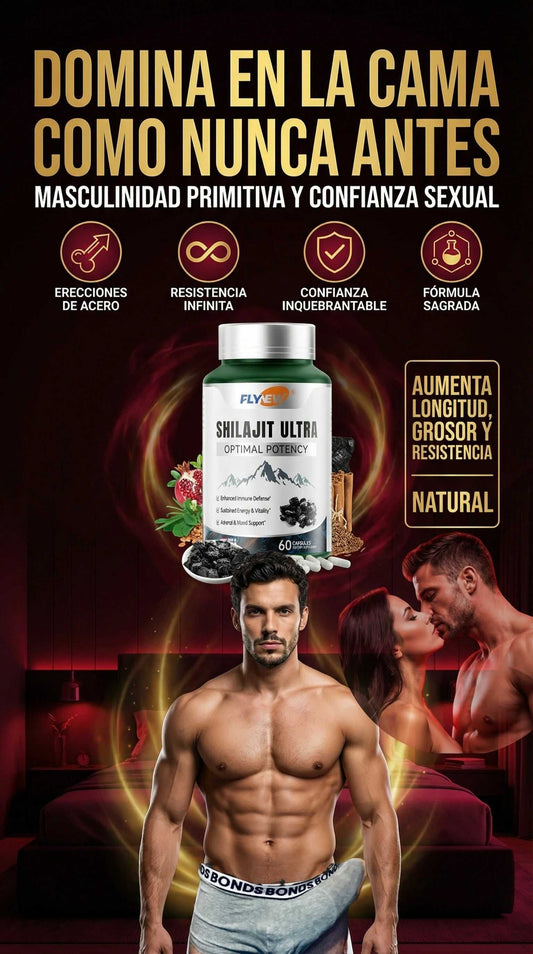 FlyNew® Shilajit Ultra en Cápsulas- Descubre el Secreto Milenario 🔥