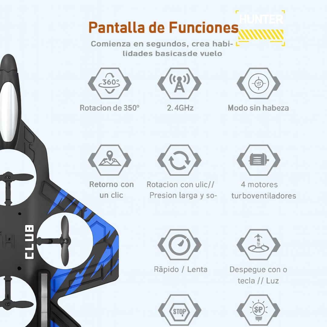 AVION DE CONTROL REMOTO