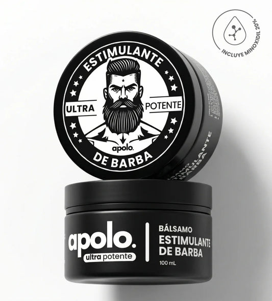 Apolo ultra potente Original- Bálsamo para Crecimiento de Barba| 100mL