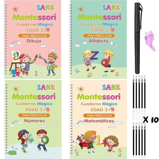 Kit de Caligrafía Mágica SET X4 UNIDADES + Regalo 🎁