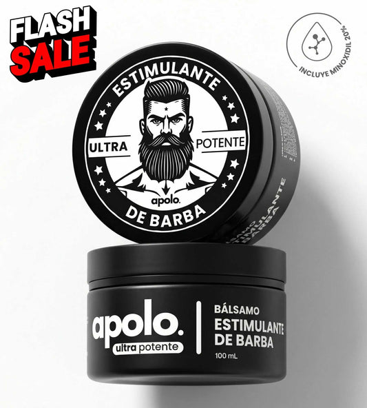 Apolo ultra potente Original- Bálsamo para Crecimiento de Barba